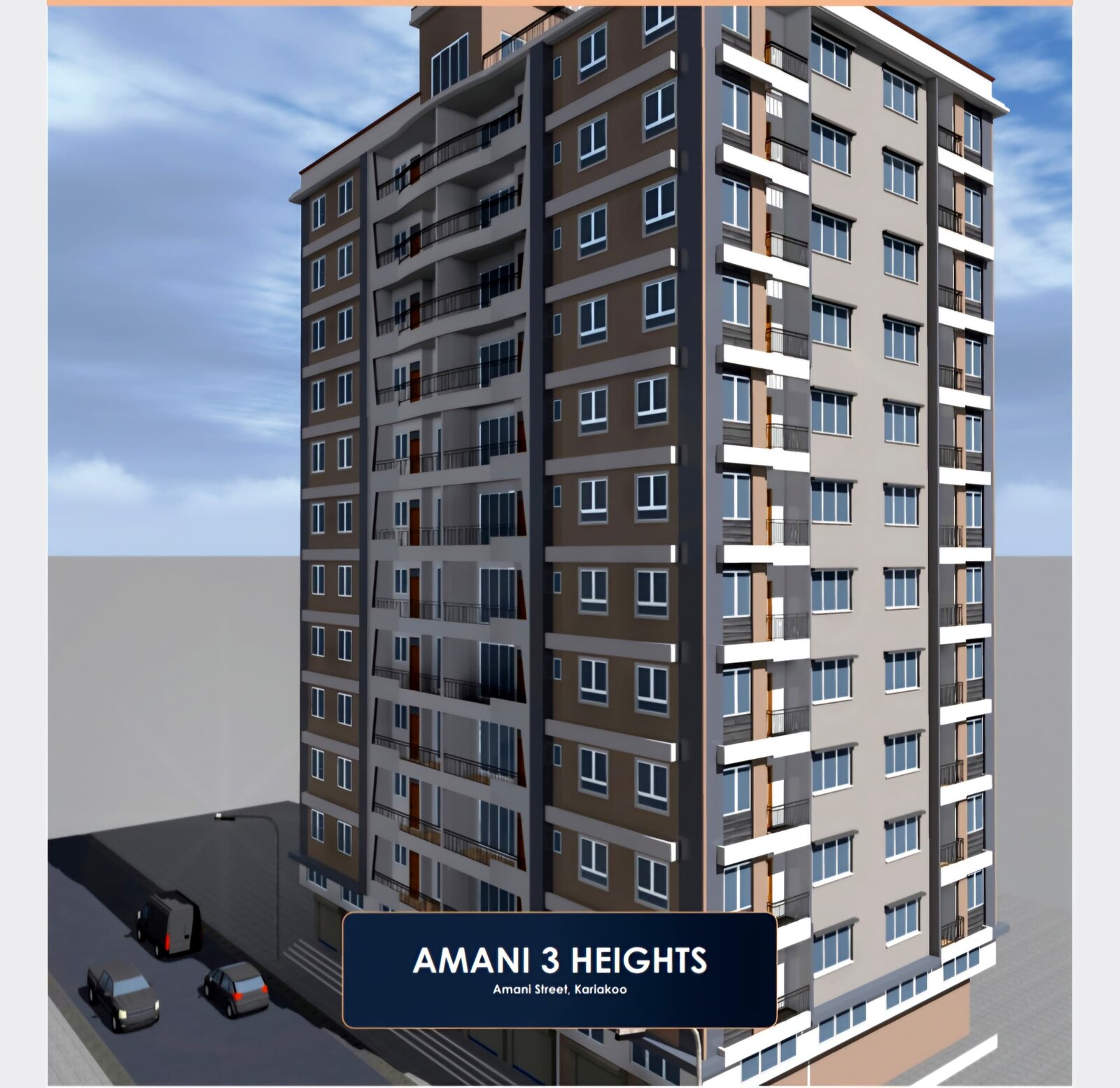 Amani 3 Heights, building exterior